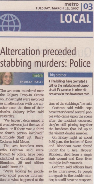 stabbing murder